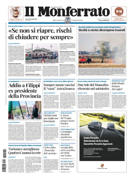 Il Monferrato - Edizione 27 del 09/04/2021